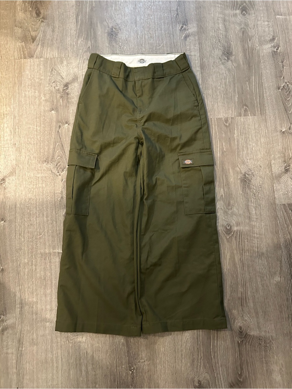 Dickies Women’s Olive Cargo Work Pants 4R